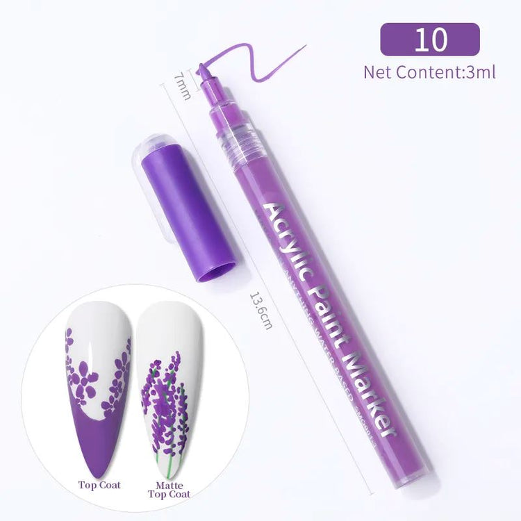 Nail Paint Marker Pro Designs - NSI Australia