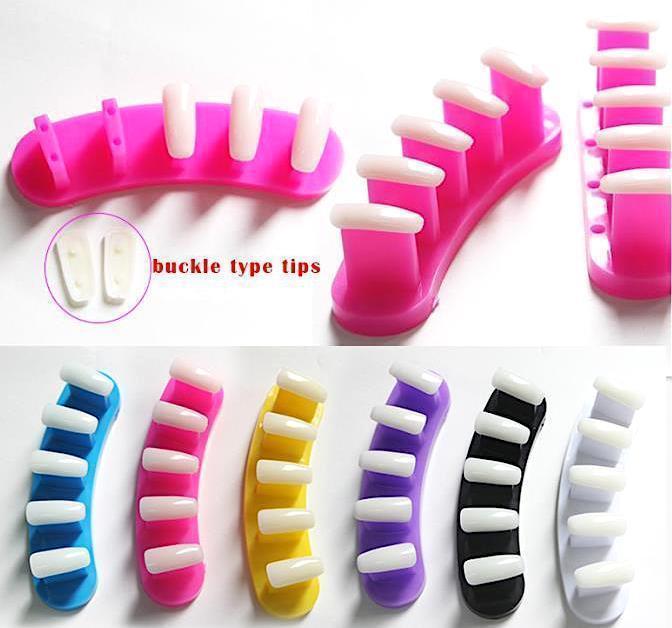 Nail Art Presentation Stands + Tips Box 100ct - NSI Australia