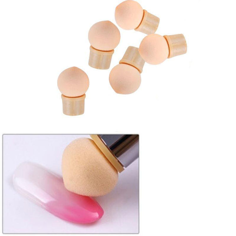Nail Art Sponge Head Replacement 10pcs - NSI Australia