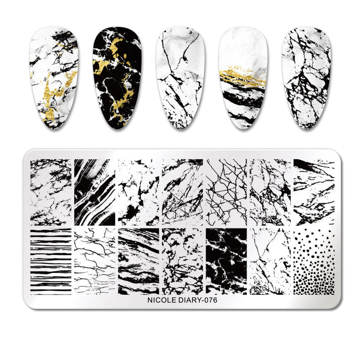 Nail Stamping Plates NICOLE DIARY - NSI Australia
