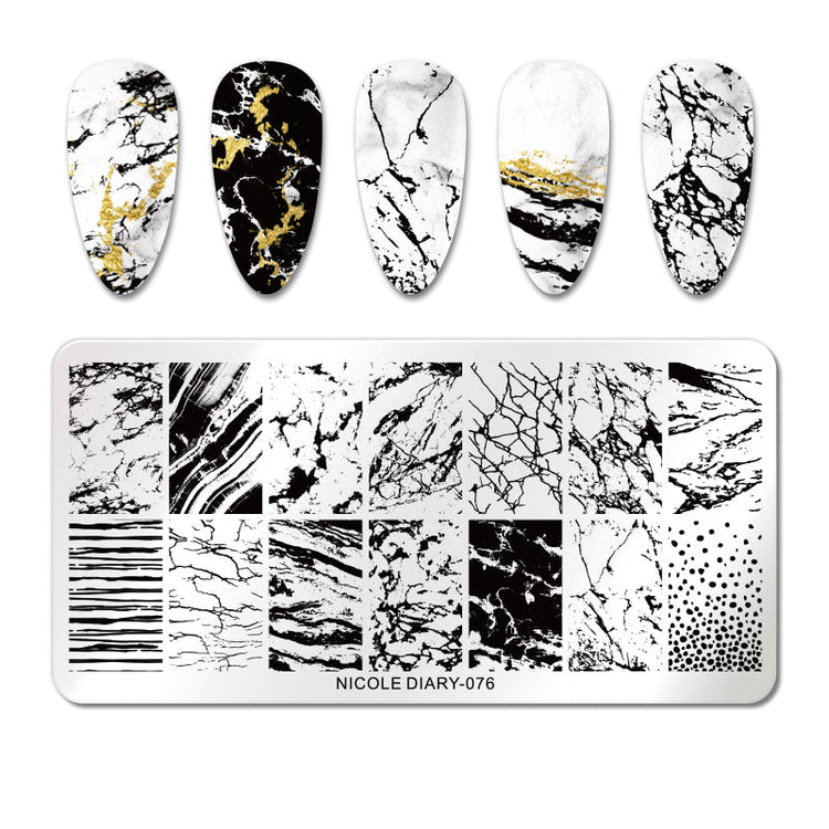 Nail Stamping Plates NICOLE DIARY - NSI Australia