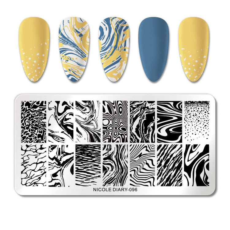 Nail Stamping Plates NICOLE DIARY - NSI Australia