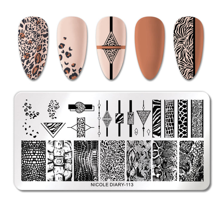 Nail Stamping Plates NICOLE DIARY - NSI Australia