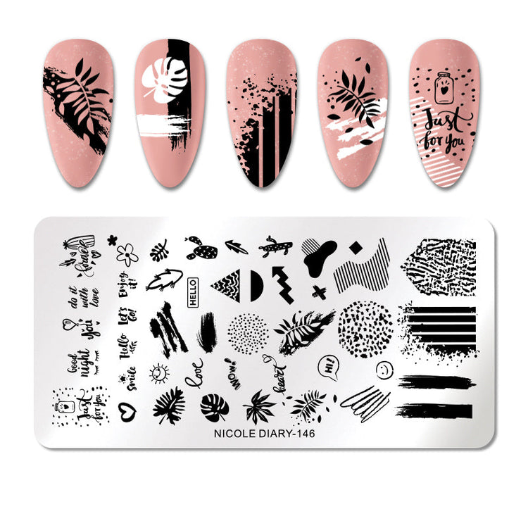 Nail Stamping Plates NICOLE DIARY - NSI Australia