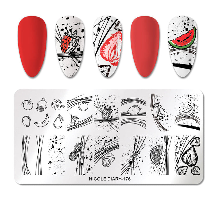 Nail Stamping Plates NICOLE DIARY - NSI Australia