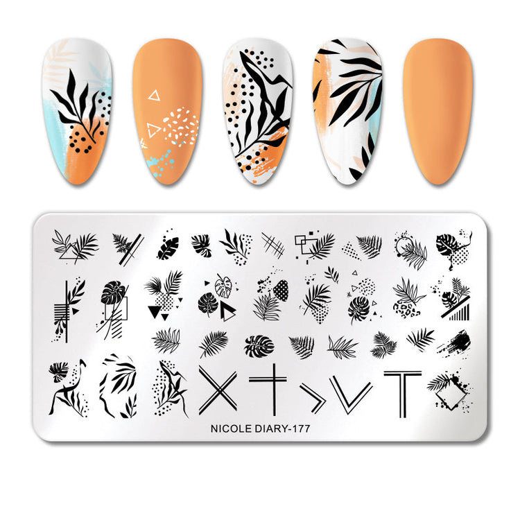 Nail Stamping Plates NICOLE DIARY - NSI Australia