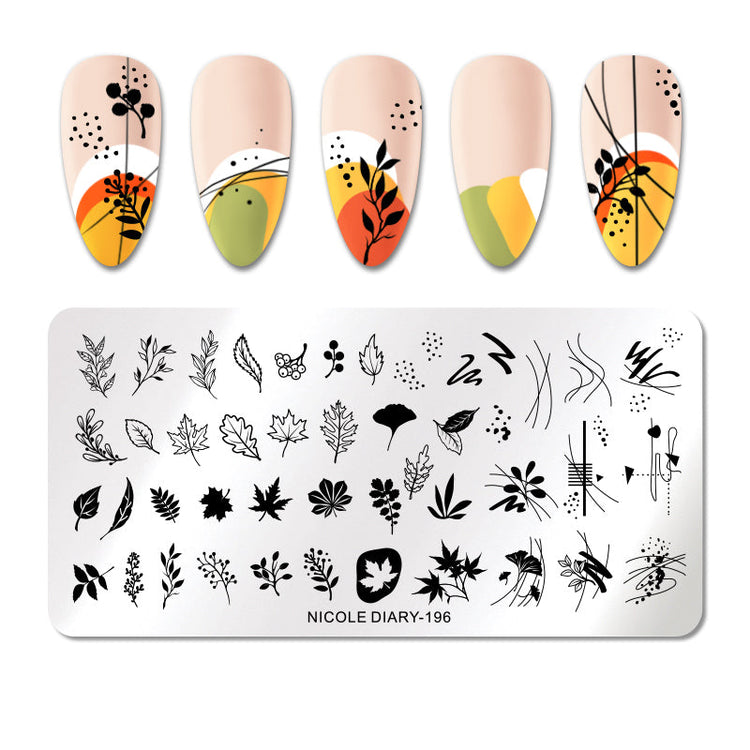 Nail Stamping Plates NICOLE DIARY - NSI Australia