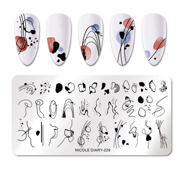 Nail Stamping Plates NICOLE DIARY - NSI Australia