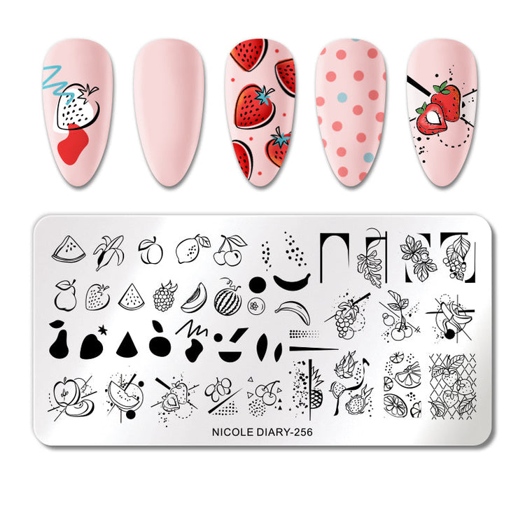 Nail Stamping Plates NICOLE DIARY - NSI Australia