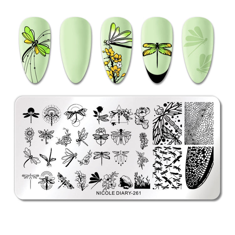 Nail Stamping Plates NICOLE DIARY - NSI Australia