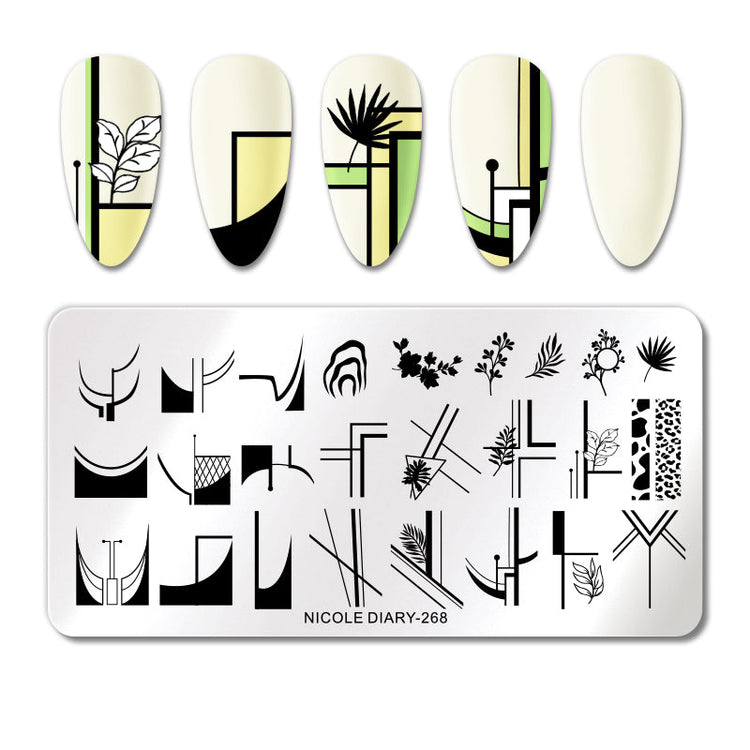Nail Stamping Plates NICOLE DIARY - NSI Australia