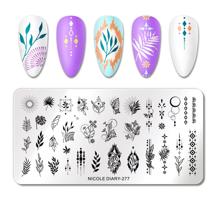 Nail Stamping Plates NICOLE DIARY - NSI Australia