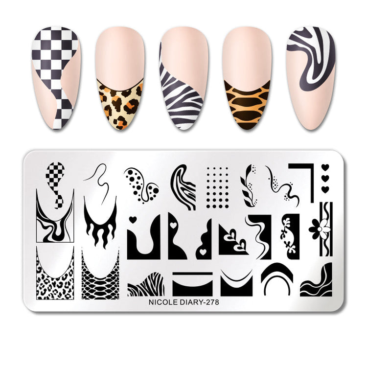 Nail Stamping Plates NICOLE DIARY - NSI Australia