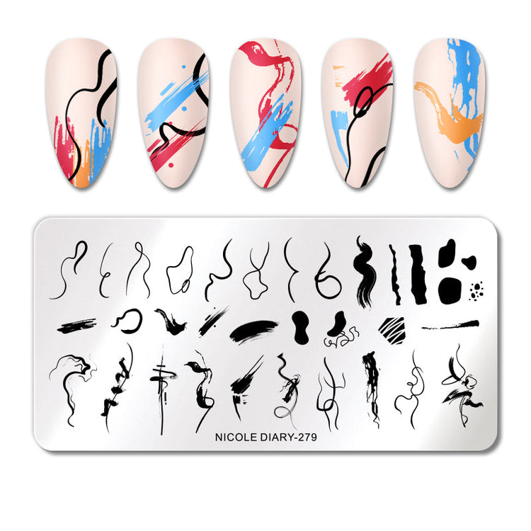 Nail Stamping Plates NICOLE DIARY - NSI Australia