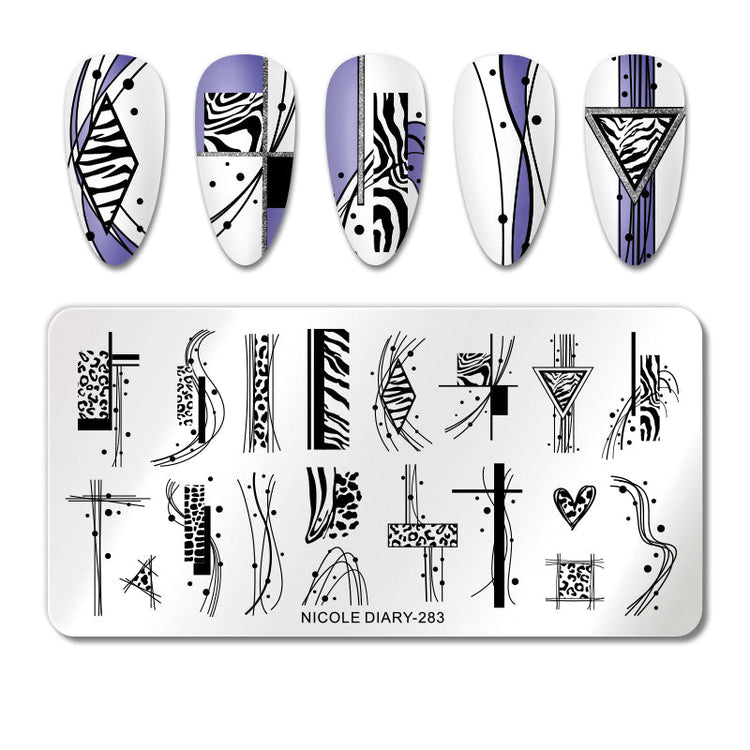 Nail Stamping Plates NICOLE DIARY - NSI Australia