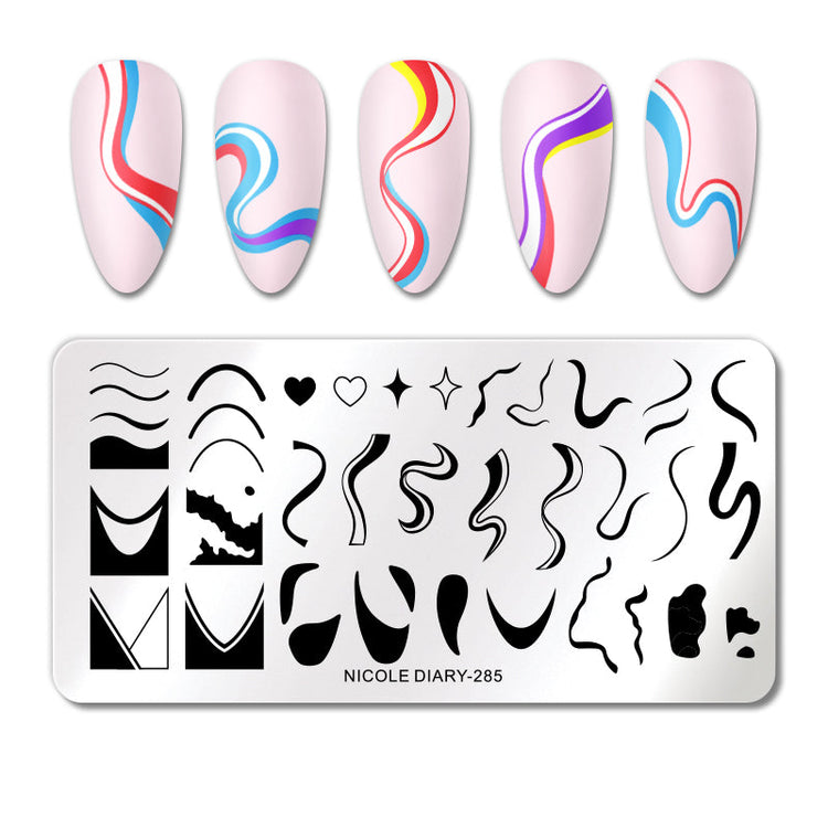 Nail Stamping Plates NICOLE DIARY - NSI Australia
