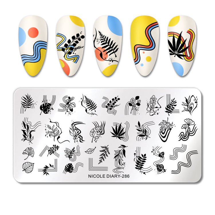 Nail Stamping Plates NICOLE DIARY - NSI Australia