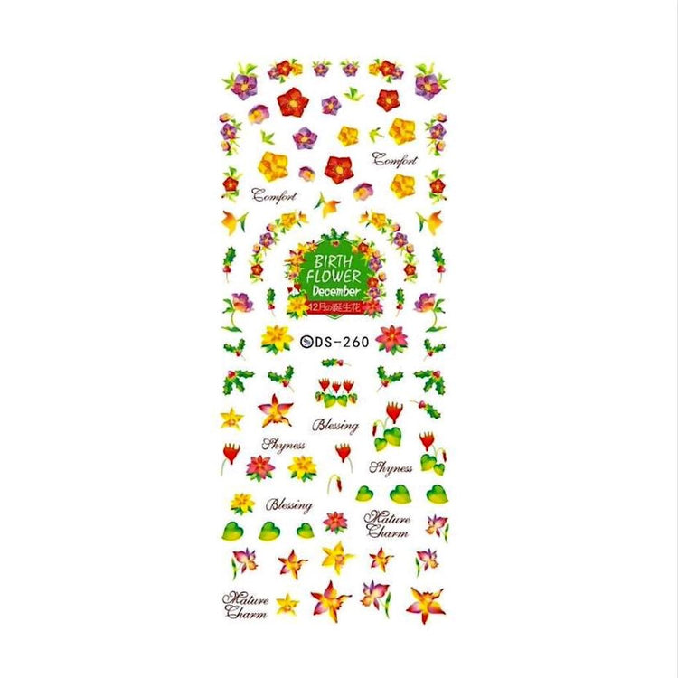 Nail Art Stickers DS Collection - NSI Australia