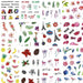 Nail Art Stickers E Collection - NSI Australia