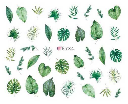 Nail Art Stickers E Collection - NSI Australia