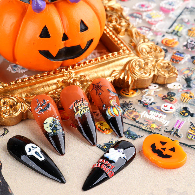 Nail Art Stickers - Halloween Festival - NSI Australia