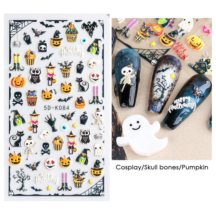 Nail Art Stickers - Halloween Festival - NSI Australia