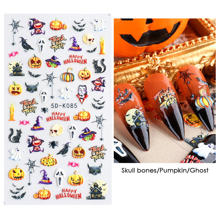 Nail Art Stickers - Halloween Festival - NSI Australia