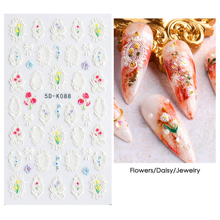 Nail Art Stickers - Halloween Festival - NSI Australia