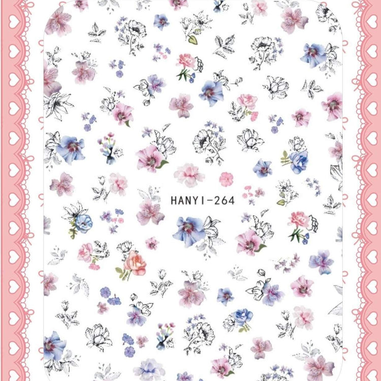 Nail Art Stickers HANYI - NSI Australia