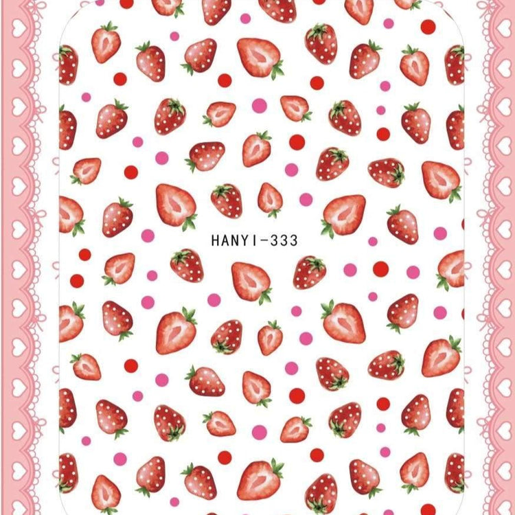 Nail Art Stickers HANYI - NSI Australia