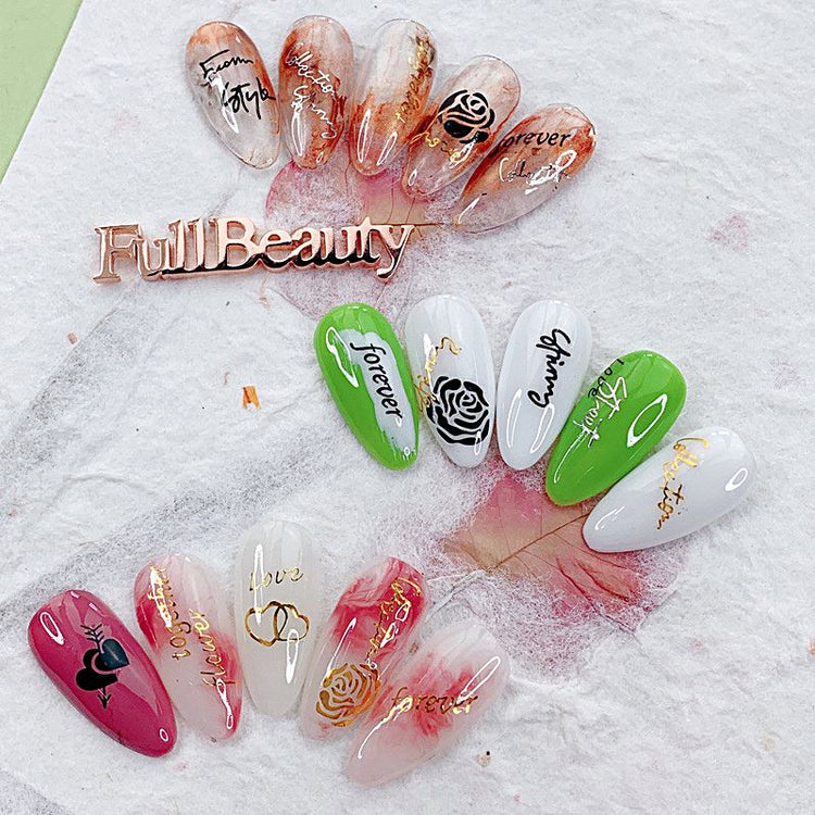Nail Art Stickers - LOVE - NSI Australia