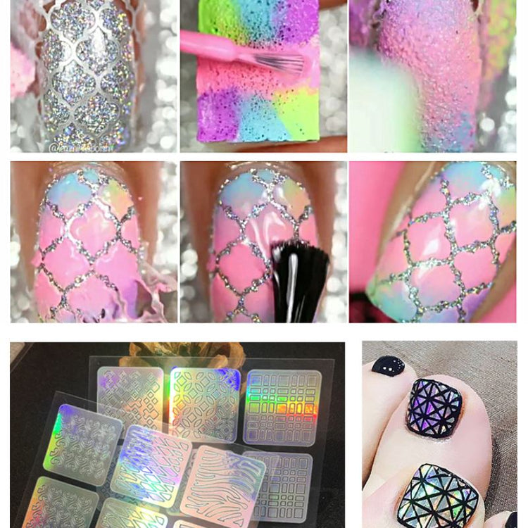 Nail Art Vinyl Stencils & Stickers - NSI Australia