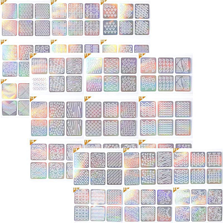 Nail Art Vinyl Stencils & Stickers - NSI Australia