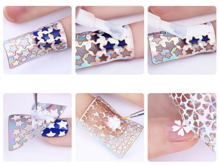 Nail Art Vinyl Stencils & Stickers - NSI Australia