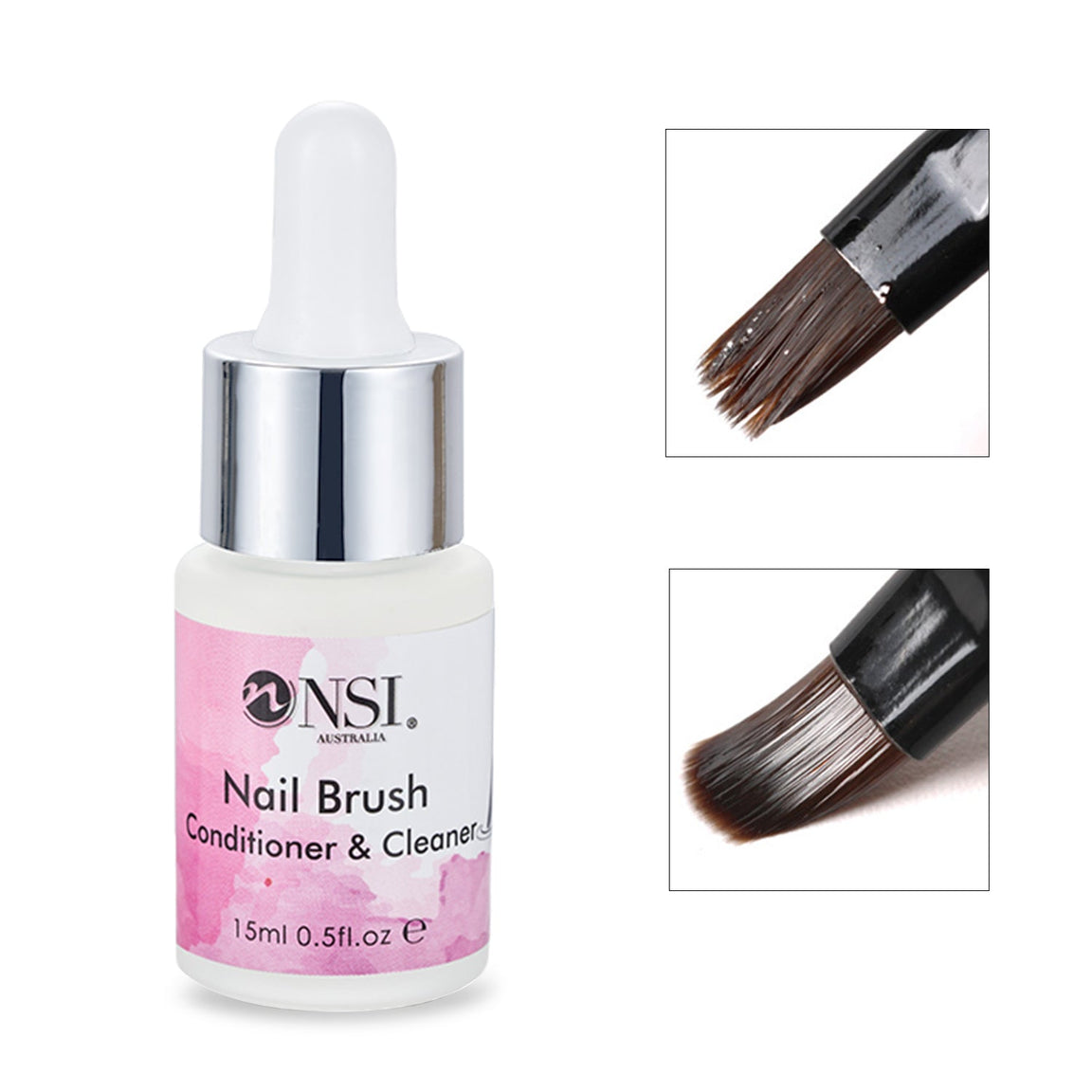 Acrylic Nail Brushes Kolinsky Nail Brush NSI Australia