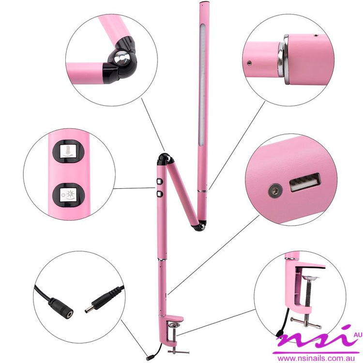 Nail Desk LED Lamp 360 Degree Adjustable - NSI Australia