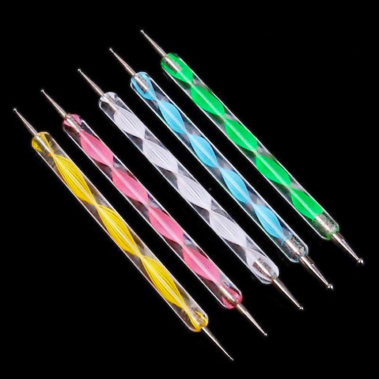 Nail Dotting Tools 2-way 5pcs Set - NSI Australia