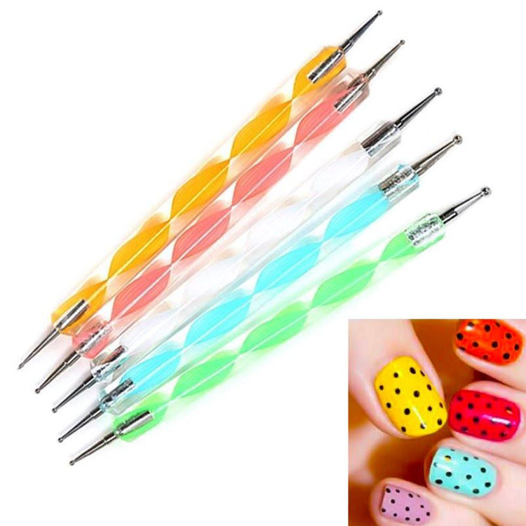 Nail Dotting Tools 2-way 5pcs Set - NSI Australia