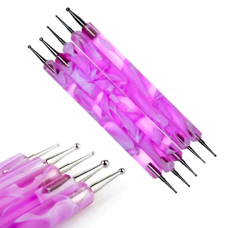Nail Dotting Tools 2-way 5pcs Set - NSI Australia