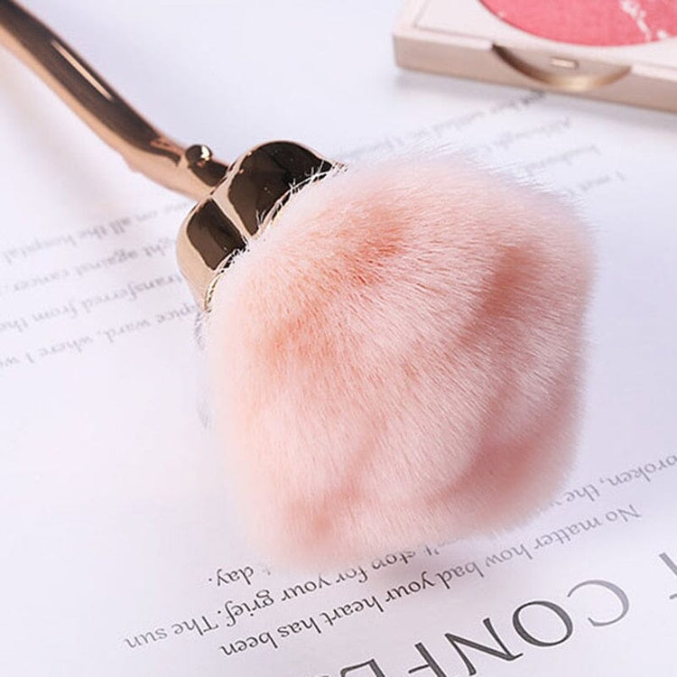 Nail Dusting Brush ~ Beautiful Rose Shape - NSI Australia