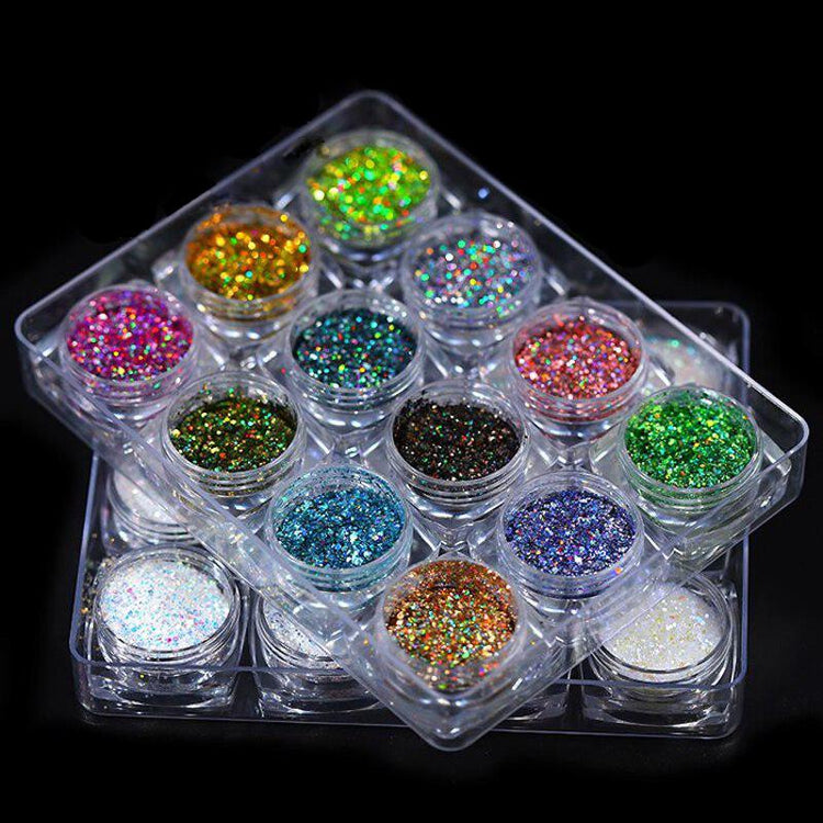 Nail Flakes Kit 12pcs - NSI Australia