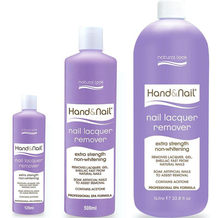 Nail Lacquer Remover (Acetone) ~ Natural Look - NSI Australia