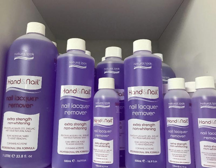Nail Lacquer Remover (Acetone) ~ Natural Look - NSI Australia