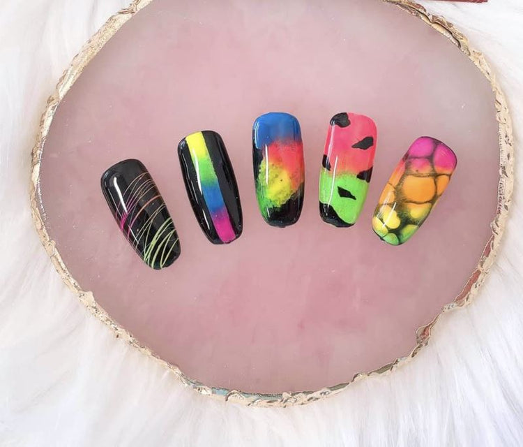Nail Palette Display & Gel Mixing Board - Resin Stone - NSI Australia