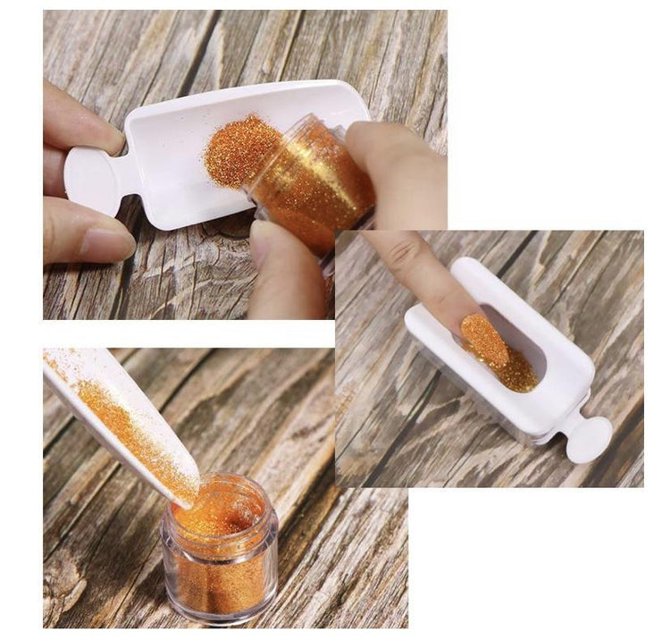 Nail Art Powder Pouring Tray with Funnel - NSI Australia