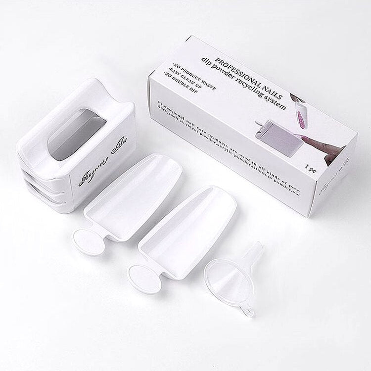 Nail Art Powder Pouring Tray with Funnel - NSI Australia