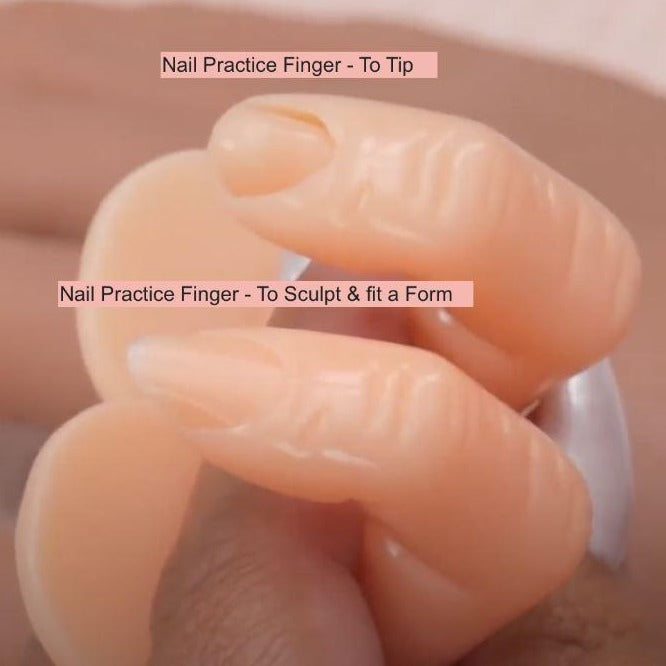 Nail Practice Finger - For Sculpting - NSI Australia