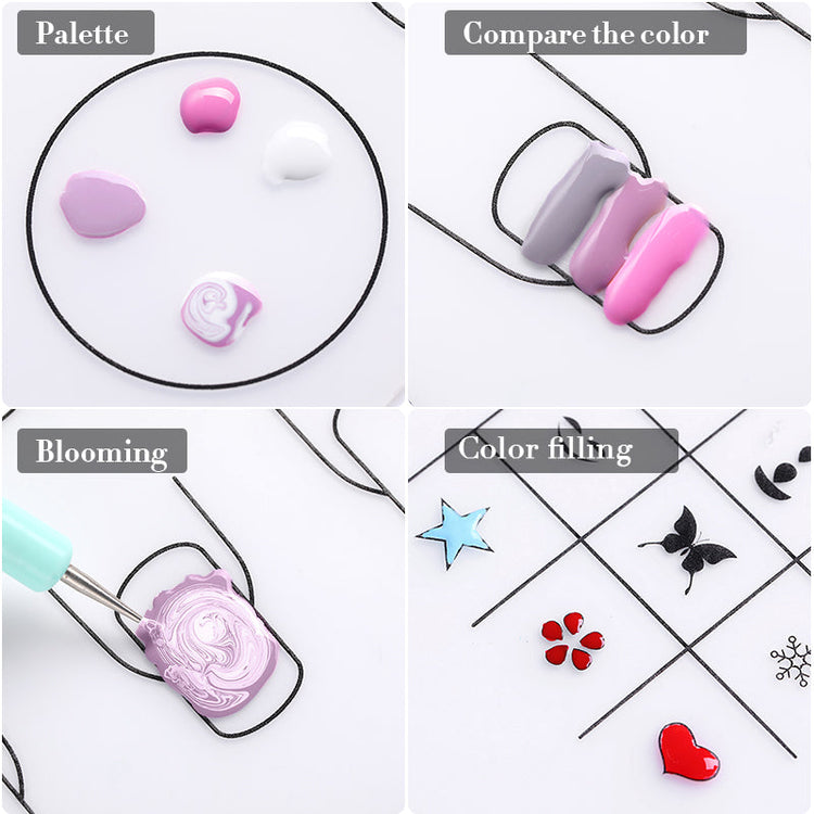 Nail Practice Silicone Mat BORN PRETTY - NSI Australia