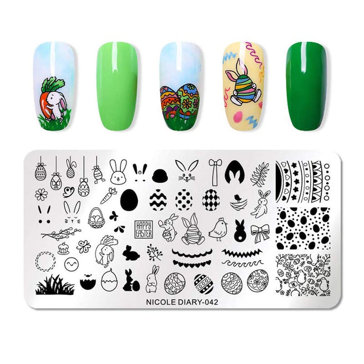 Nail Stamping Plates NICOLE DIARY - NSI Australia