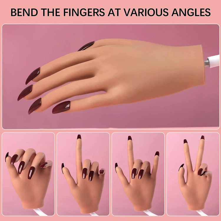 Nail Training Practice Hand - NSI Australia
